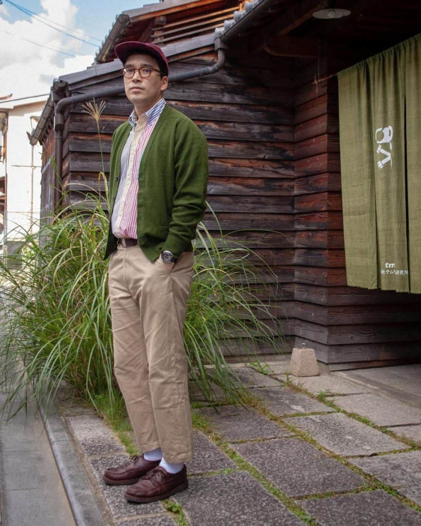 how to style a cardigan men